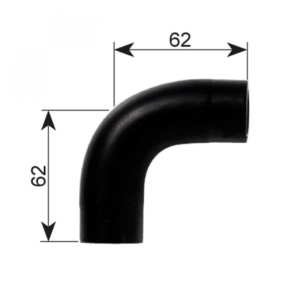 Alde Alde Rubber Bocht 22mm 62-62 1900-003