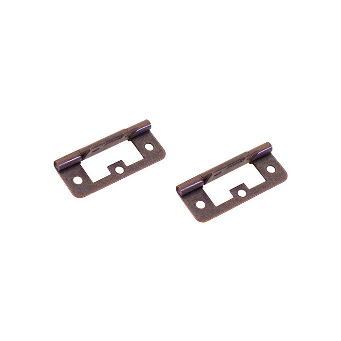 Fjord Outdoor Scharnier Vlak Brons 63x25mm 2st.