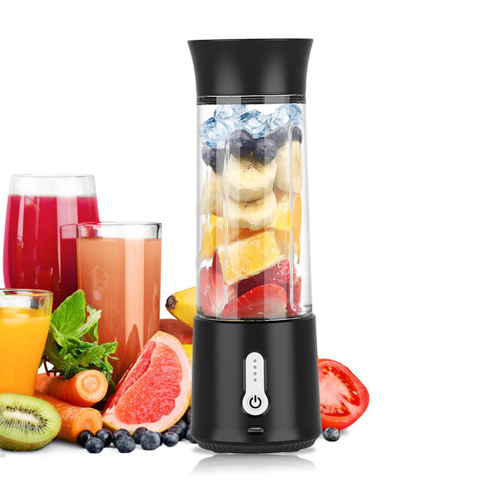 Blen2Go Blen2Go Portable Blender Aqua H26.5 Zwart