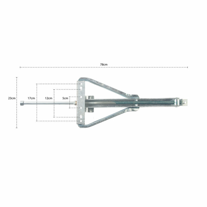 FjordOutdoor Trigano Uitdraaisteun Verlengd oa. Caravelair