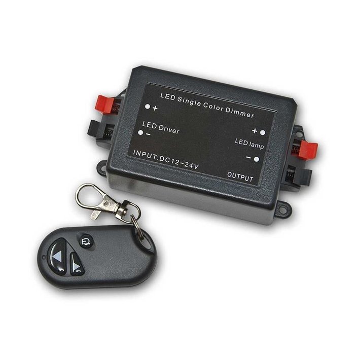 LED dimmer 12V/24V 8A afstandsbediend