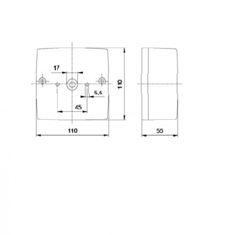 Jokon Jokon Achterlicht 404 Rem/ Knipper/ Kenteken Opbouw