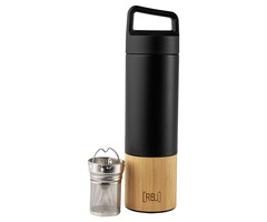 Rebel-Outdoor RBL Thee Thermosfles 530ml Bamboe/Zwart