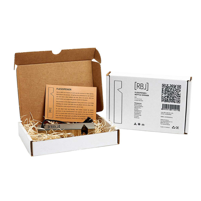 Rebel-Outdoor RBL Flesopener in Doos