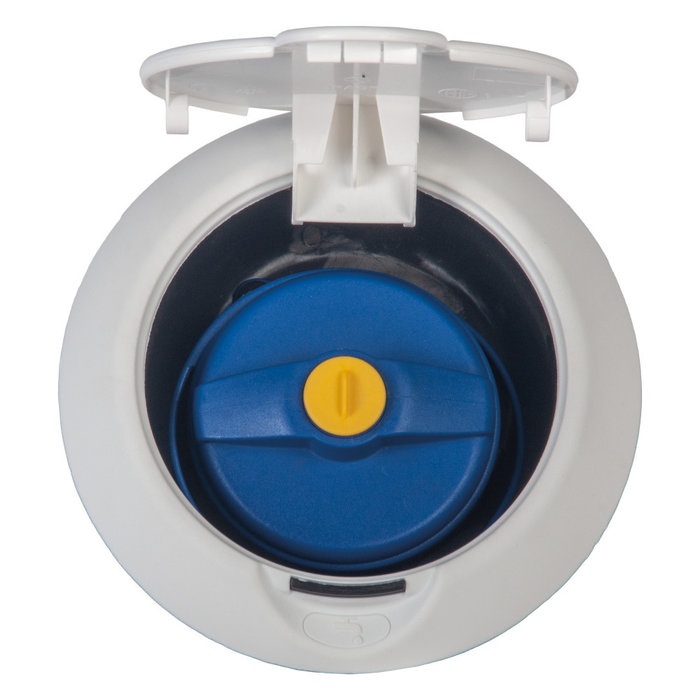 Fjord Outdoor Watervulopening 40mm met Klepje Wit