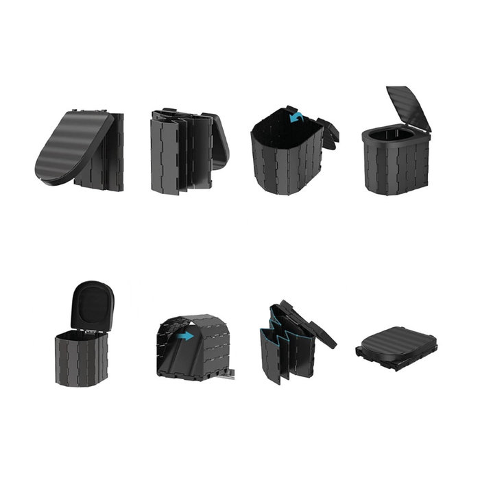 ViaMondo ViaMondo Draagbaar Toilet Opvouwbaar