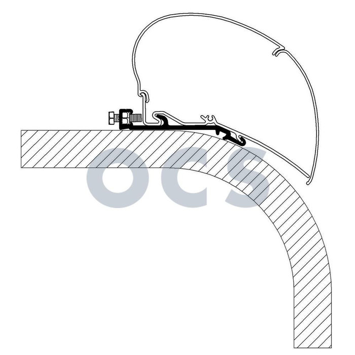 Thule Thule Flat Roof Adapter 300