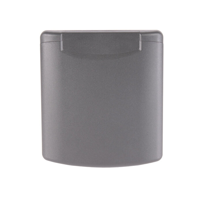 Fjord Outdoor Deksel Inbouwstekkerdoos Design 2014 Antraciet