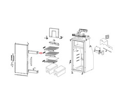 Thetford Thetford Rooster Houder Large T1090/T2090