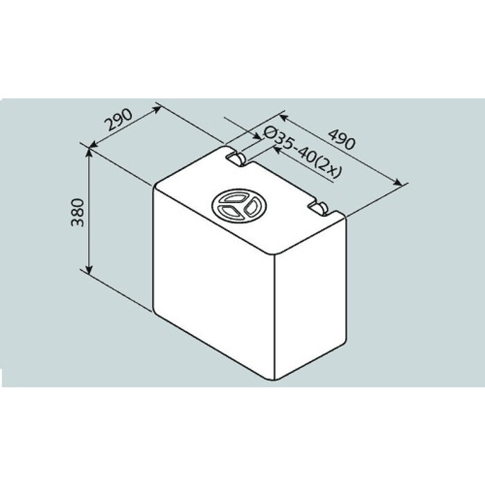 Fusion Fusion Watertank 50L V4-01 EV1004