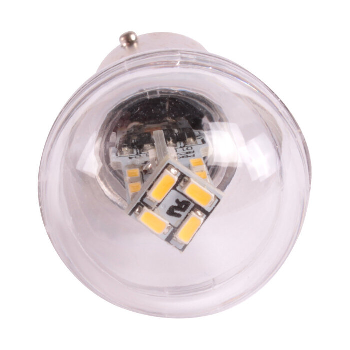 Vechline Vechline Lamp LED BA15D 0.6W/65Lumen/16Leds