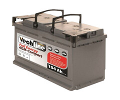 Vechline Vechline AGM Compact Accu 104Ah Fiat Ducato