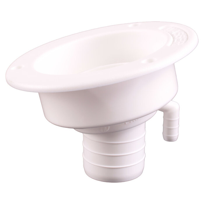 FjordOutdoor Watervulopening 40mm met Slot Wit