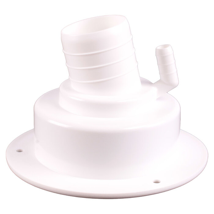 FjordOutdoor Watervulopening 40mm met Slot Wit