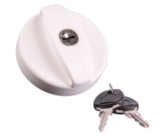 Fjord Outdoor Dop Watervulopening met Cilinder Wit