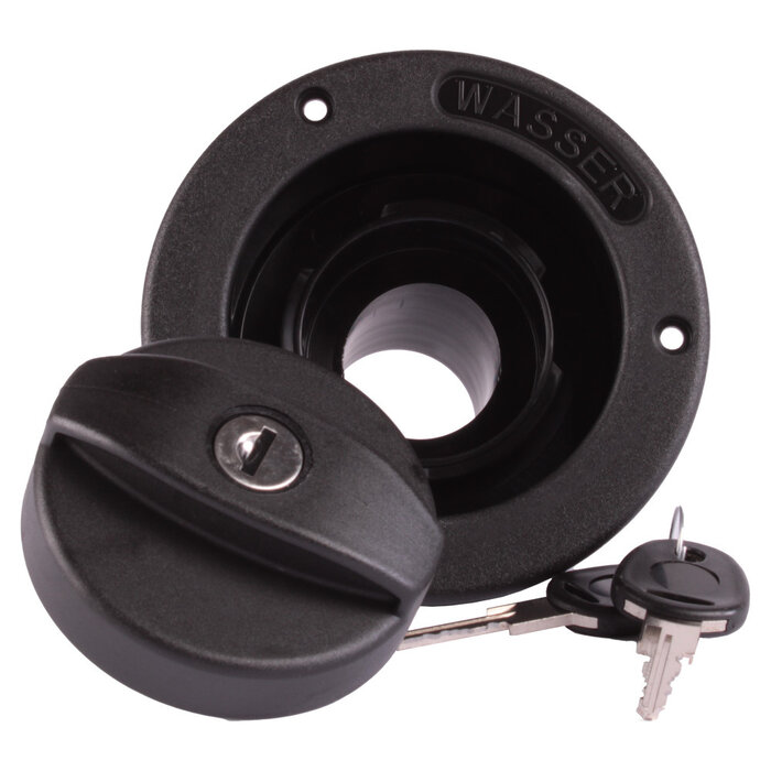 Fjord Outdoor Watervulopening 40mm met Slot Zwart