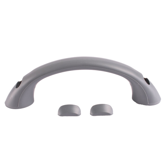 Trigano 4 stuks Rangeergreep Ovaal 16.8cm Antraciet