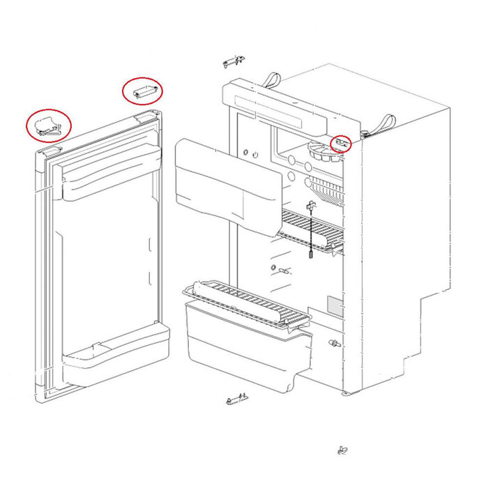 Thetford Thetford Koelkastsluiting N4***