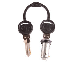 FjordOutdoor Zadi Slot + 2 Sleutels voor Dop Watervulopening Blauw