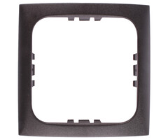 Berker 5 stuks Berker Afdekraam Flow 1-Vaks Truma Element Antraciet Mat