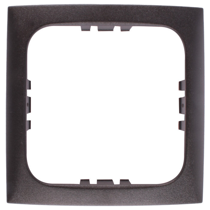 Berker 5 stuks Berker Afdekraam Flow 1-Vaks Truma Element Antraciet Mat