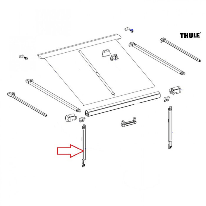 Thule Thule Support Arm 1200 3.00/3.25