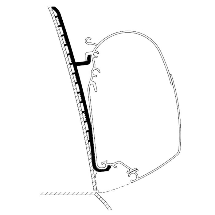 Thule Thule Renault Master H3 High Roof Adapter