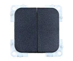 Presto Presto Wipschakel Dubbel S-30.000 Incl Zwart Afdek