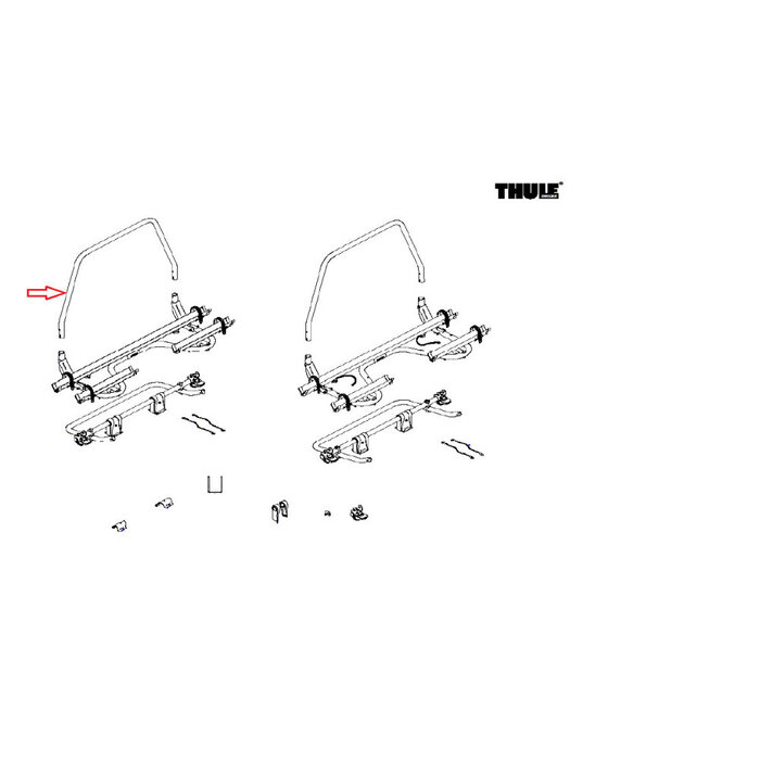 Thule Thule Caravan SuperB XT SV Platform Complete Black
