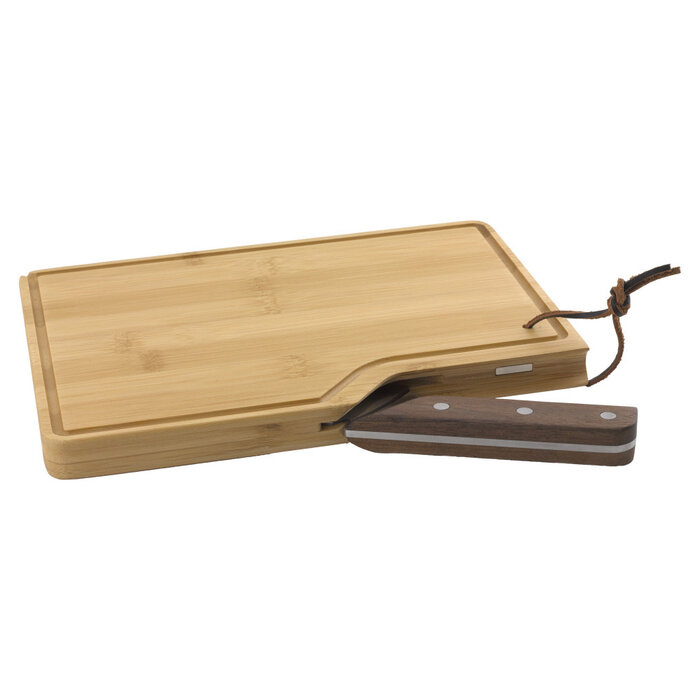 ViaMondo ViaMondo Snijplank met Mes Bamboe