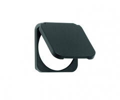 Presto Presto Afdekplaat Met Klepje S-30.000 Zwart