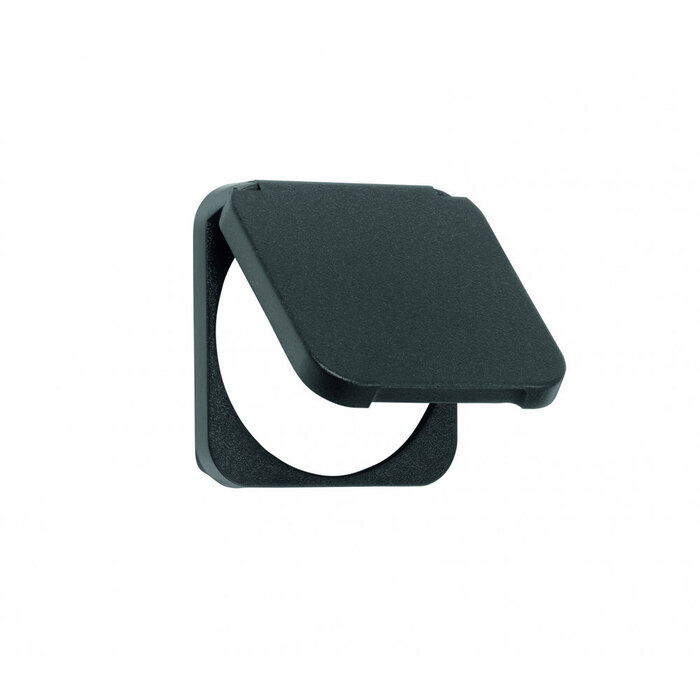 Presto Presto Afdekplaat Met Klepje S-30.000 Zwart