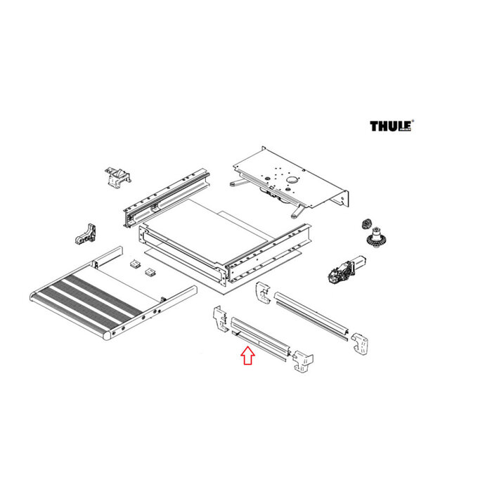 Thule Thule Slide-Out Ducato V16 Front Protection 550 20