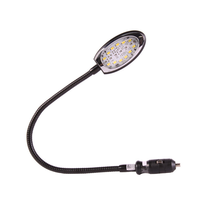 Fjord Outdoor Mamba II Flexibele LED-leeslamp Zwart m. 12V Plug