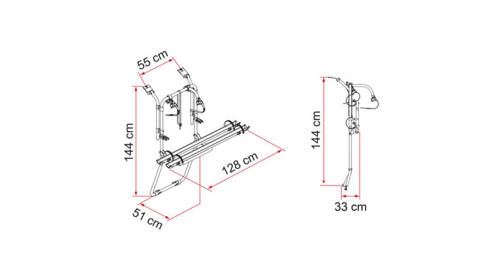 Fiamma Fiamma Carry-Bike Vivaro/ Trafic/ Talento D