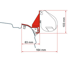 Fiamma Fiamma F35 Kit VW T5/T Multirail Reimo