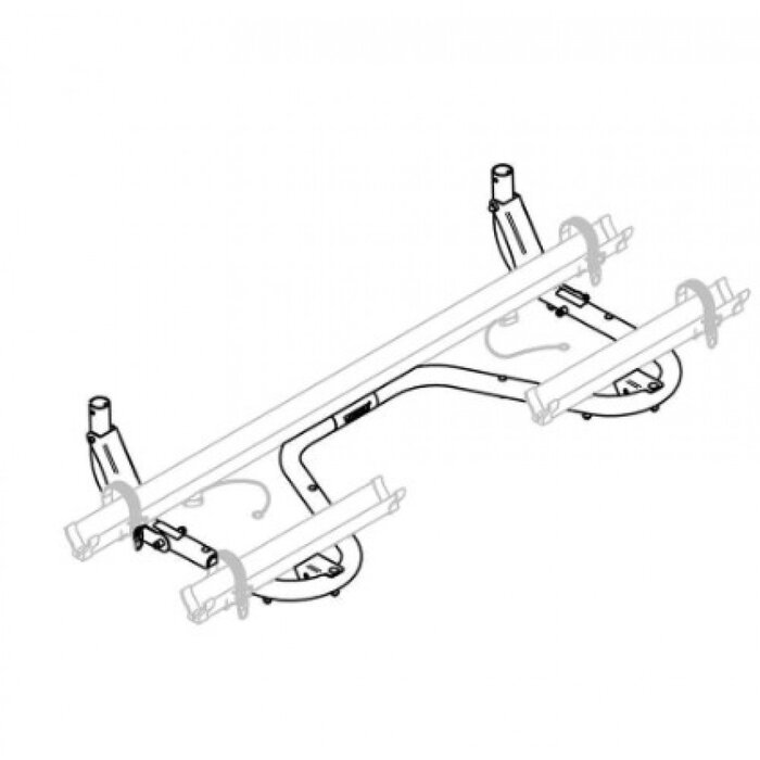 Thule Thule Caravan SuperB XT Support Bar Black