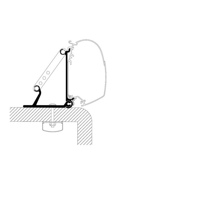 Thule Thule Wall Universal Adapter Roof