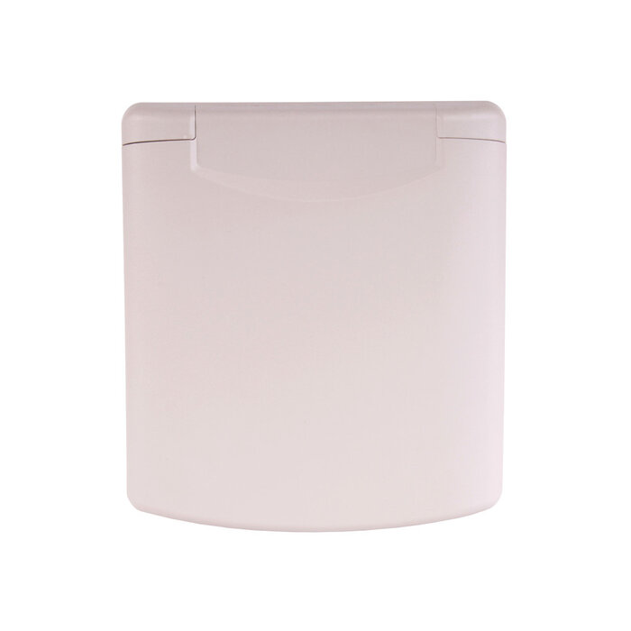 Fjord Outdoor Deksel Inbouwstekkerdoos Design 2014 Lichtgrijs