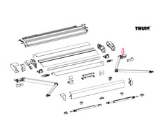 Thule Thule Adapt Eriba Touring RH Spr Arm 6200 260/280