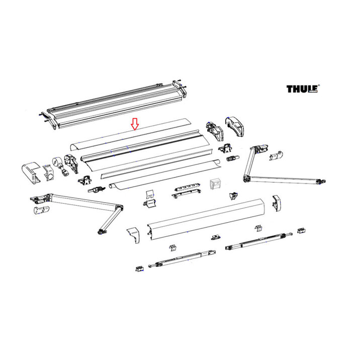 Thule Thule Adapter Eriba Touring Cover Housing 6200 2.8