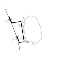 Thule Thule Ford Transit H3 Adapter >2014 (LHD)