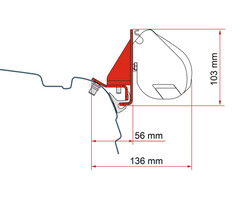 Fiamma Fiamma F35 Kit VW T5/T6 Combi Rail Bracket