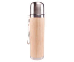 ViaMondo ViaMondo Thermosfles 0.5L Bamboe