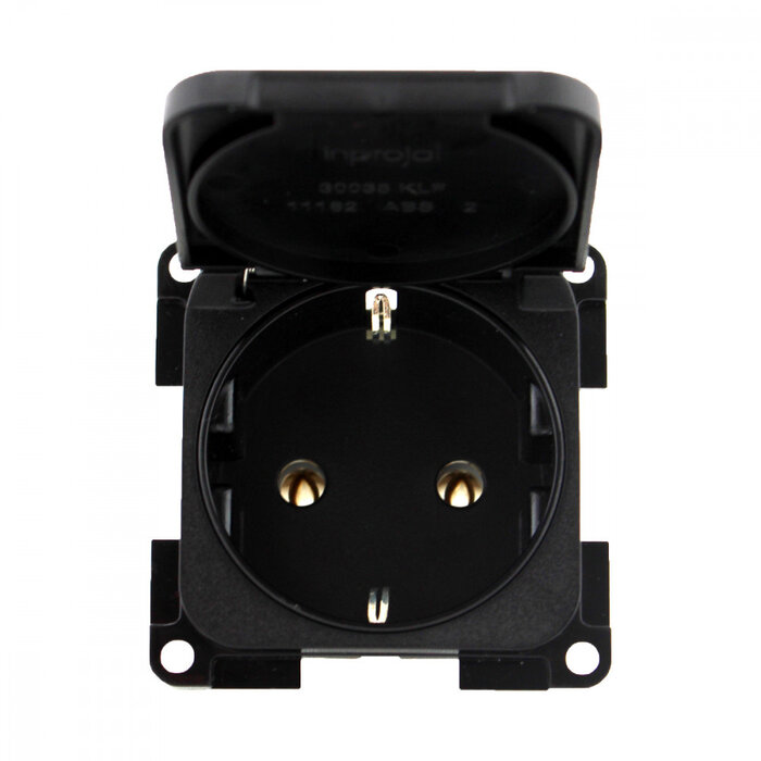 Presto Presto Contactdoos 230V Inbouw S-30.000 Zwart