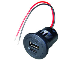Fjord Outdoor 5 stuks Power USB C/A Inbouwdoos Quick Charge incl LED