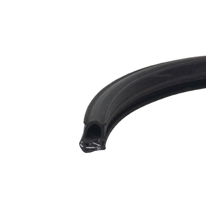 FjordOutdoor Klemprofiel met Sponsrubber Zijkant 1-3mm 100mtr