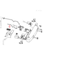 Dometic Dometic RMS 8500 Gastoevoerbuis