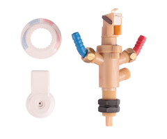 Barwig Barwig Douche Mengarmatuur Wit