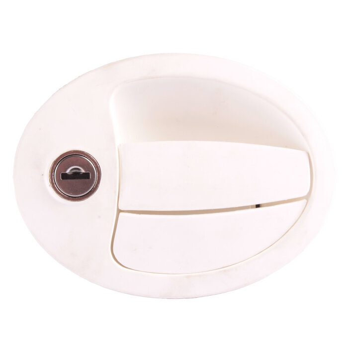 FjordOutdoor Deurslot Ovaal Type 5000 Wit